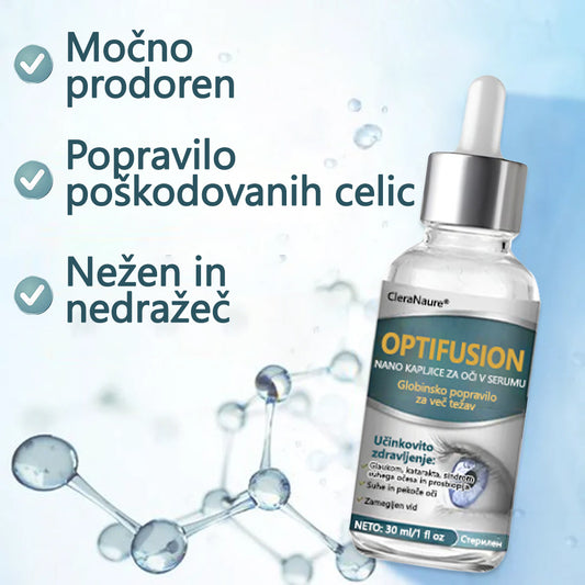 CleraNaure® OptiFusion Nano kapljice za oči