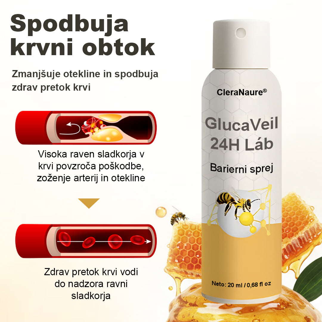 CleraNaure® GlucaVeil 24H Lábvédő Spray