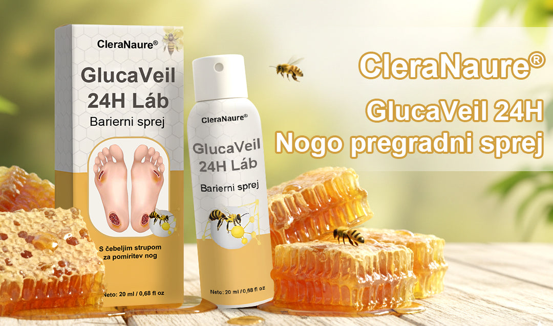 CleraNaure® GlucaVeil 24H Lábvédő Spray