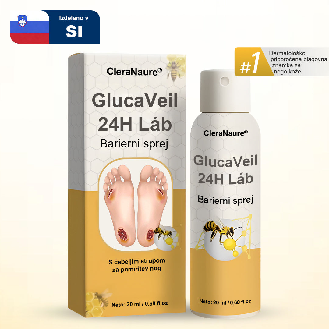 CleraNaure® GlucaVeil 24H Lábvédő Spray