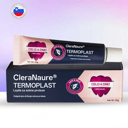 CleraNature® Termoplastično lepilo za zobne proteze