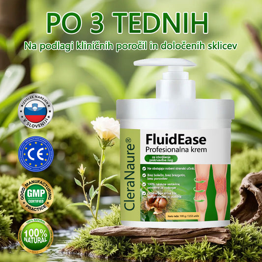 ⭐ Poslovite se od otečenih, bolečih nog – CleraNaure® FluidEase Profesionalna krema za izboljšanje prekrvavitve nog prinaša pravo olajšanje! ✨🦵🌿