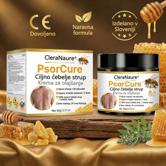 CleraNature® PsorCure Ciljno lajšanje z voskom čebel