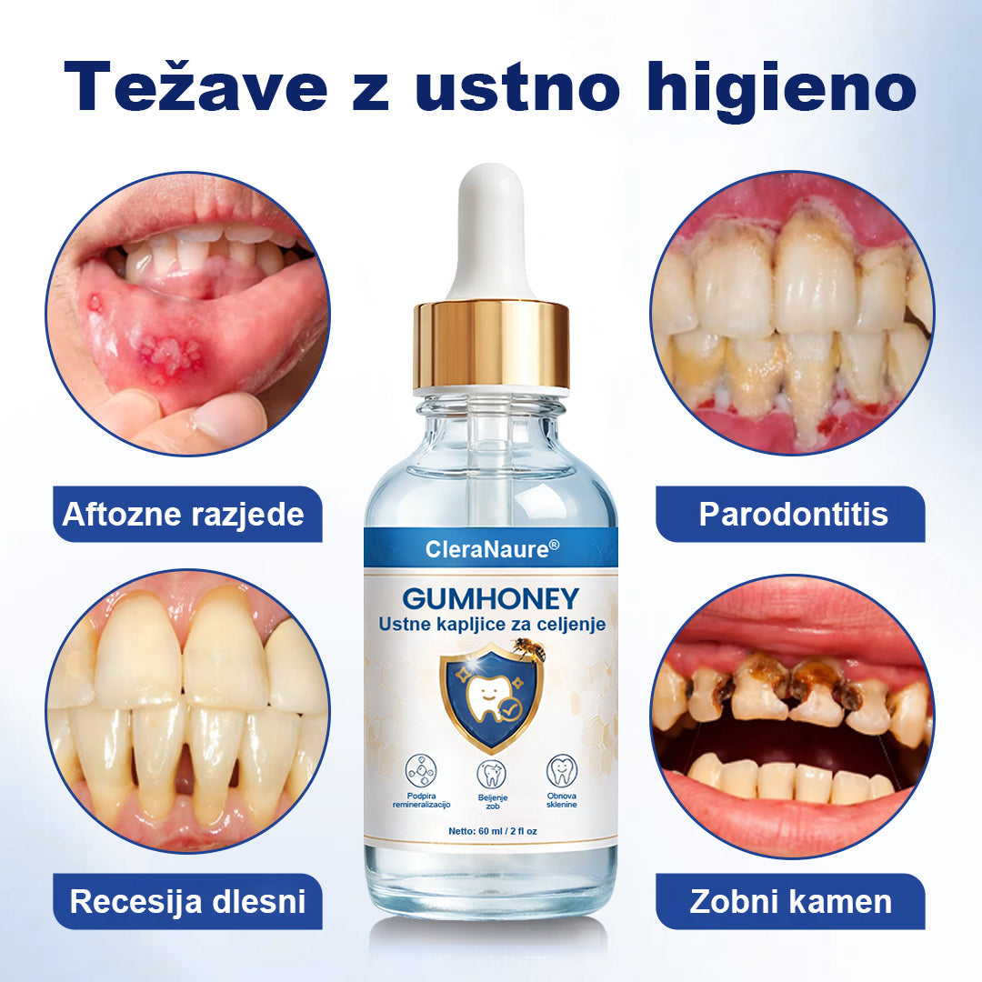 COLTURE® Kapljice za obnovo dlesni GumHoney