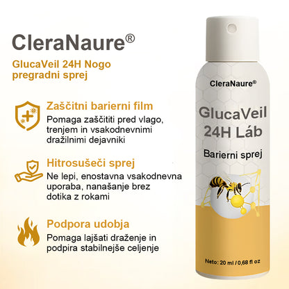 CleraNaure® GlucaVeil 24H Lábvédő Spray