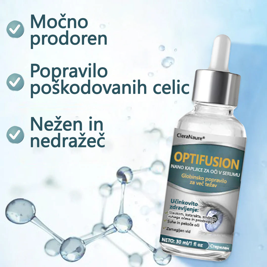 CleraNaure® OptiFusion Nano kapljice za oči