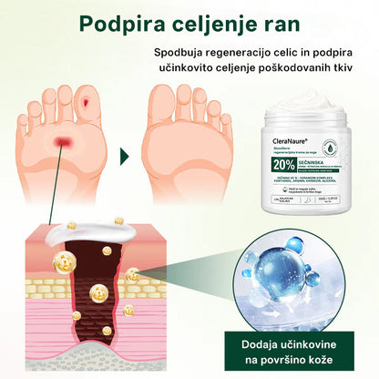 CleraNaure®GlucoDerm Regeneracijska krema za noge