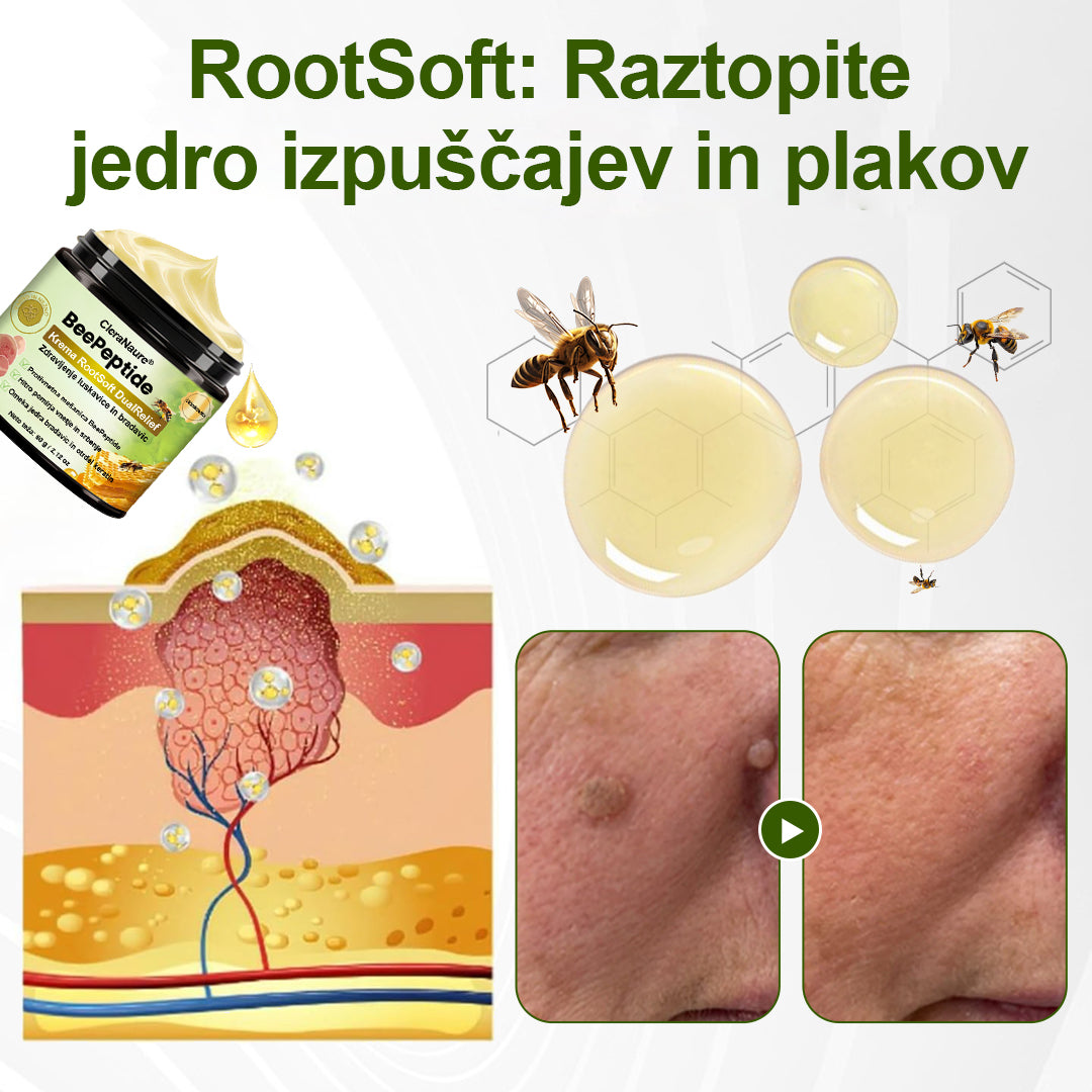 CleraNaure® BeePeptide RootSoft DualRelief Krema