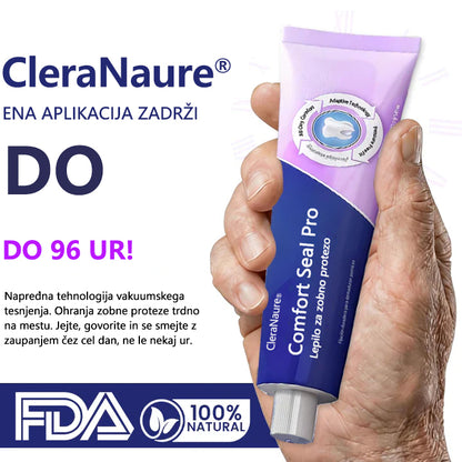 CleraNaure® Comfort Seal Pro Lepidlo na Zubní Protézu
