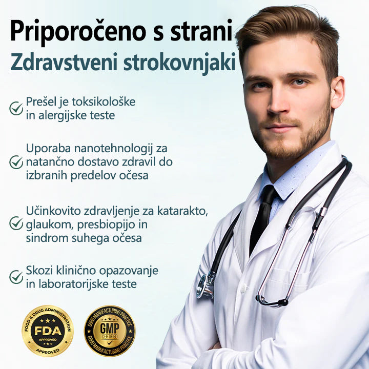CleraNaure® OptiFusion Nano kapljice za oči