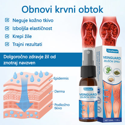 CleraNaure® VeinGuard zeliščni sprej