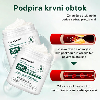 CleraNaure®GlucoDerm Regeneracijska krema za noge
