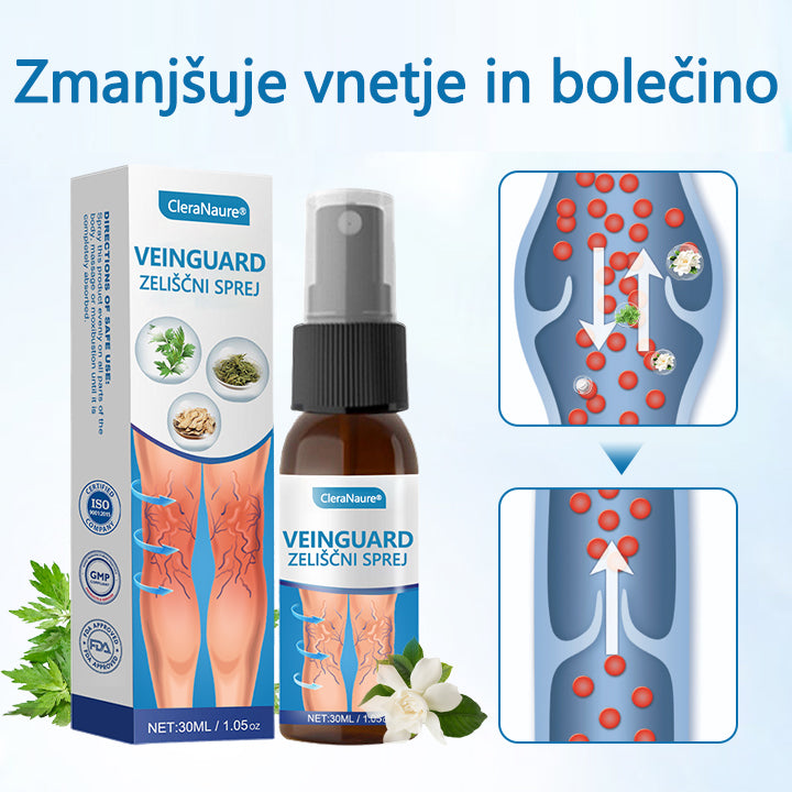 CleraNaure® VeinGuard zeliščni sprej