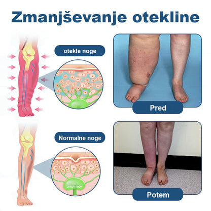 ClevaNature® Valjček z limfno kremo za lajšanje oteklin in spodbujanje limfne drenaže