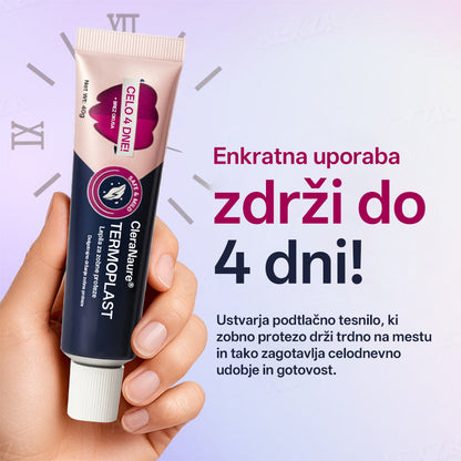 CleraNature® Termoplastično lepilo za zobne proteze