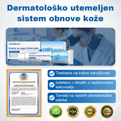 CleraNaure® krema za občutljivo in krhko kožo 🌿 Večnamenska poprava za podplutbe, suhost in madeže