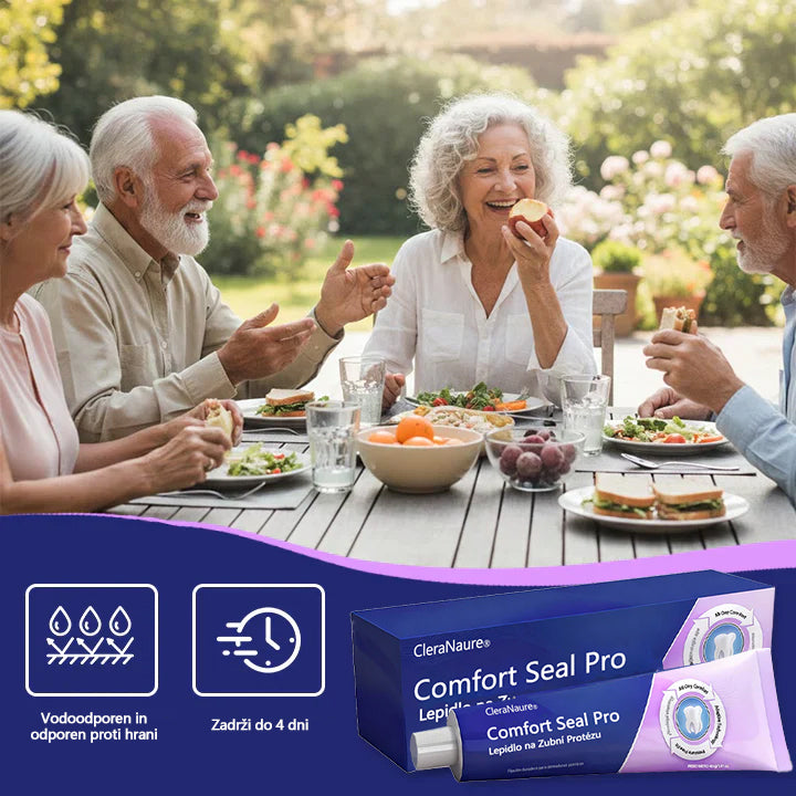 CleraNaure® Comfort Seal Pro Lepidlo na Zubní Protézu