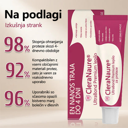 CleraNaure® UltraBond Premium lepilo za proteze