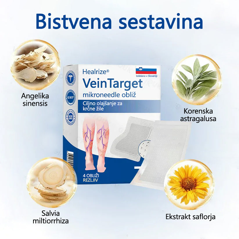 Healrize® VeinTarget mikroiglični obliž