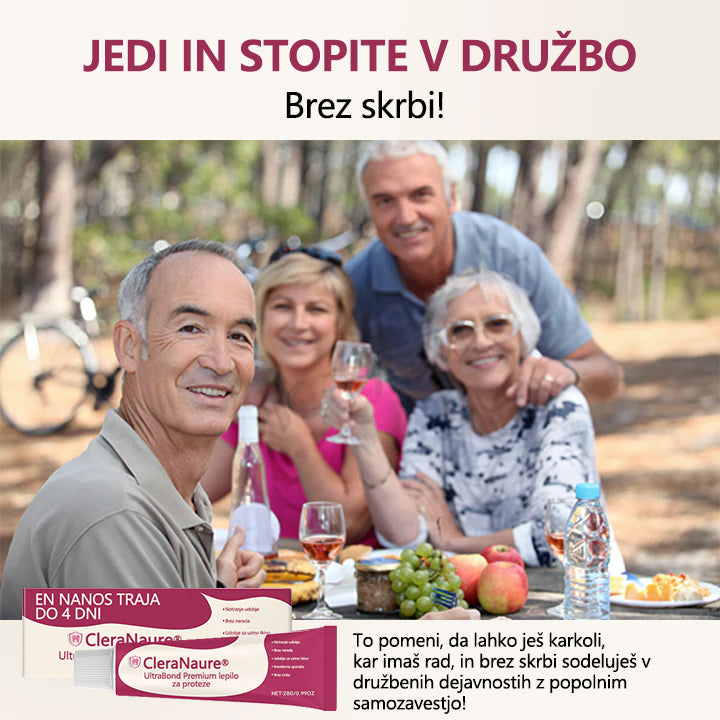 CleraNaure® UltraBond Premium lepilo za proteze