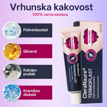 CleraNature® Termoplastično lepilo za zobne proteze