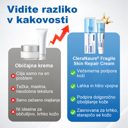 CleraNaure® krema za občutljivo in krhko kožo 🌿 Večnamenska poprava za podplutbe, suhost in madeže