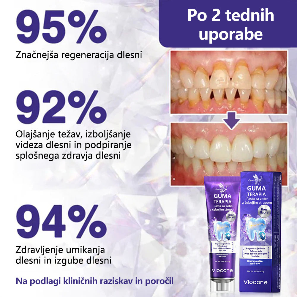 CleraNaure® VioCore zobna pasta z zdravilnim učinkom čebeljega strupa