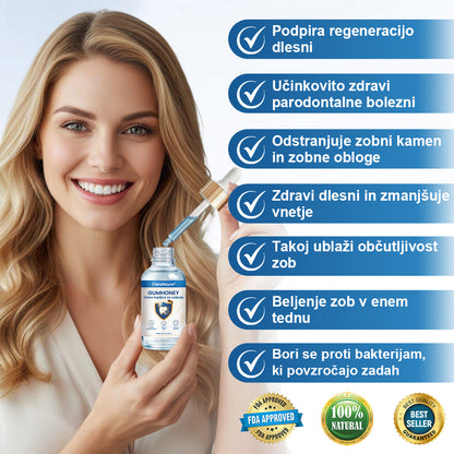 COLTURE® Kapljice za obnovo dlesni GumHoney