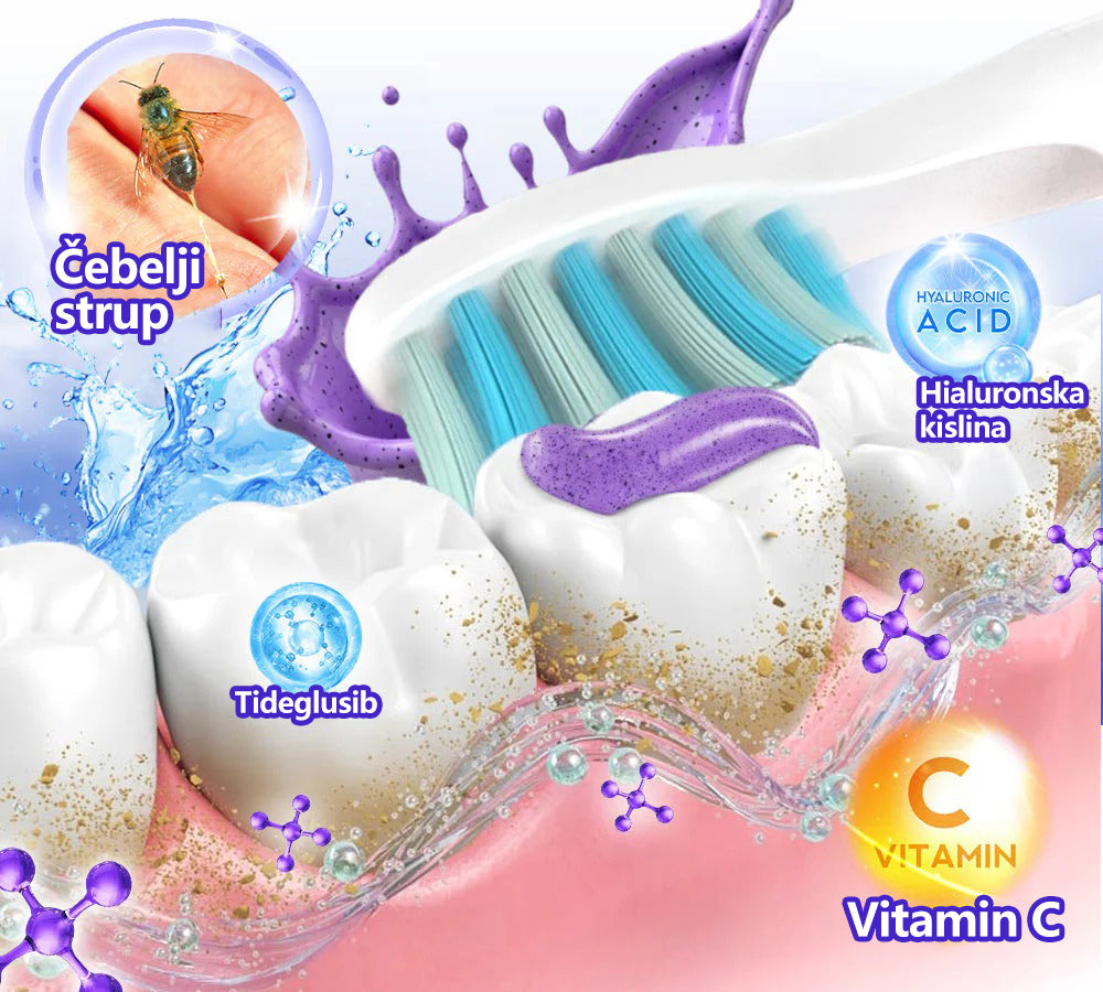 CleraNaure® VioCore zobna pasta z zdravilnim učinkom čebeljega strupa