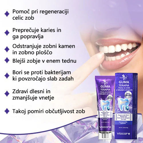 CleraNaure® VioCore zobna pasta z zdravilnim učinkom čebeljega strupa