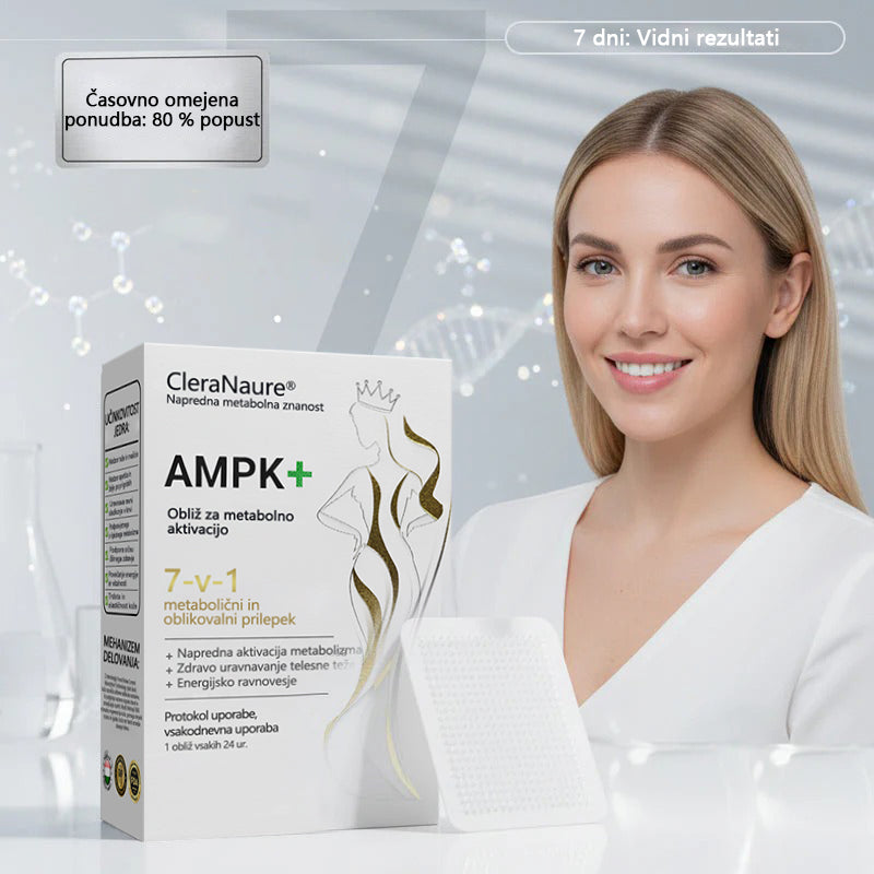 ⚜️CleraNaure® 7‑v‑1 metabolični in oblikovalni prilepek (tehnologija mikrodifuzije, 24-urni učinek) ✨ Obliž za uravnavanje telesne teže, apetita, energije in presnove glukoze.